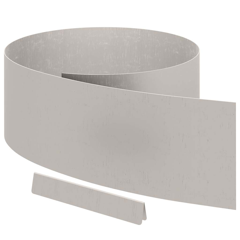 vidaXL Περίγραμμα γκαζόν 4 pcs Σκ rusty 450 x 0.05 x 15 εκ