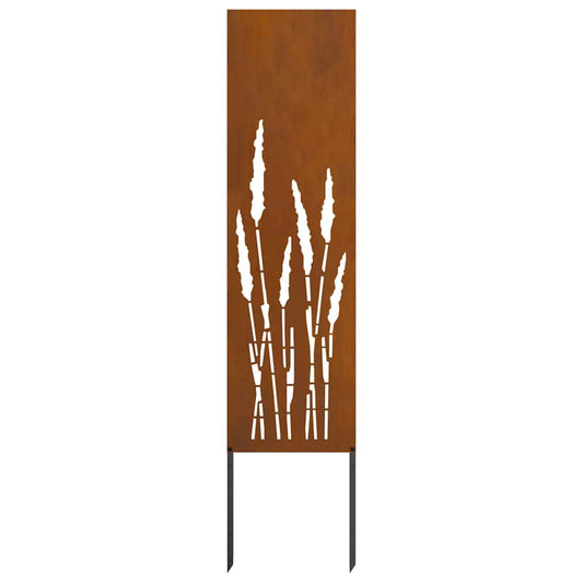 vidaXL Οθόνη Ιδιωτικότητας Κήπου Σκ rusty 32 χ 140 εκ