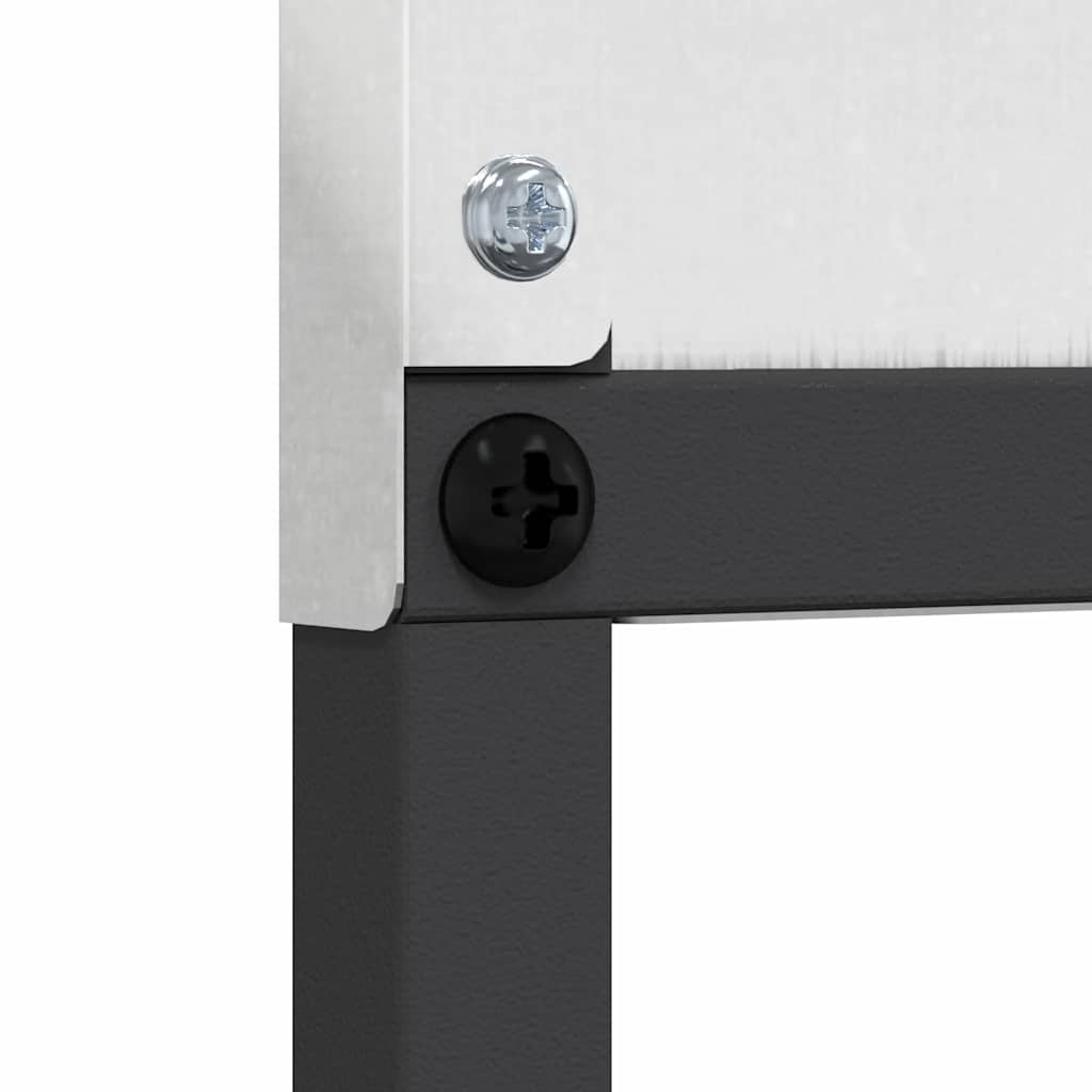 vidaXL Οθόνη Ιδιωτικότητας Κήπου Ασημί 32 χ 140 εκ Ανοξείδωτο ατσάλι