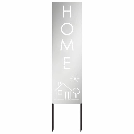 vidaXL Οθόνη Ιδιωτικότητας Κήπου Μαιανδρικό σχέδιο Ασημί 32 χ 140 εκ