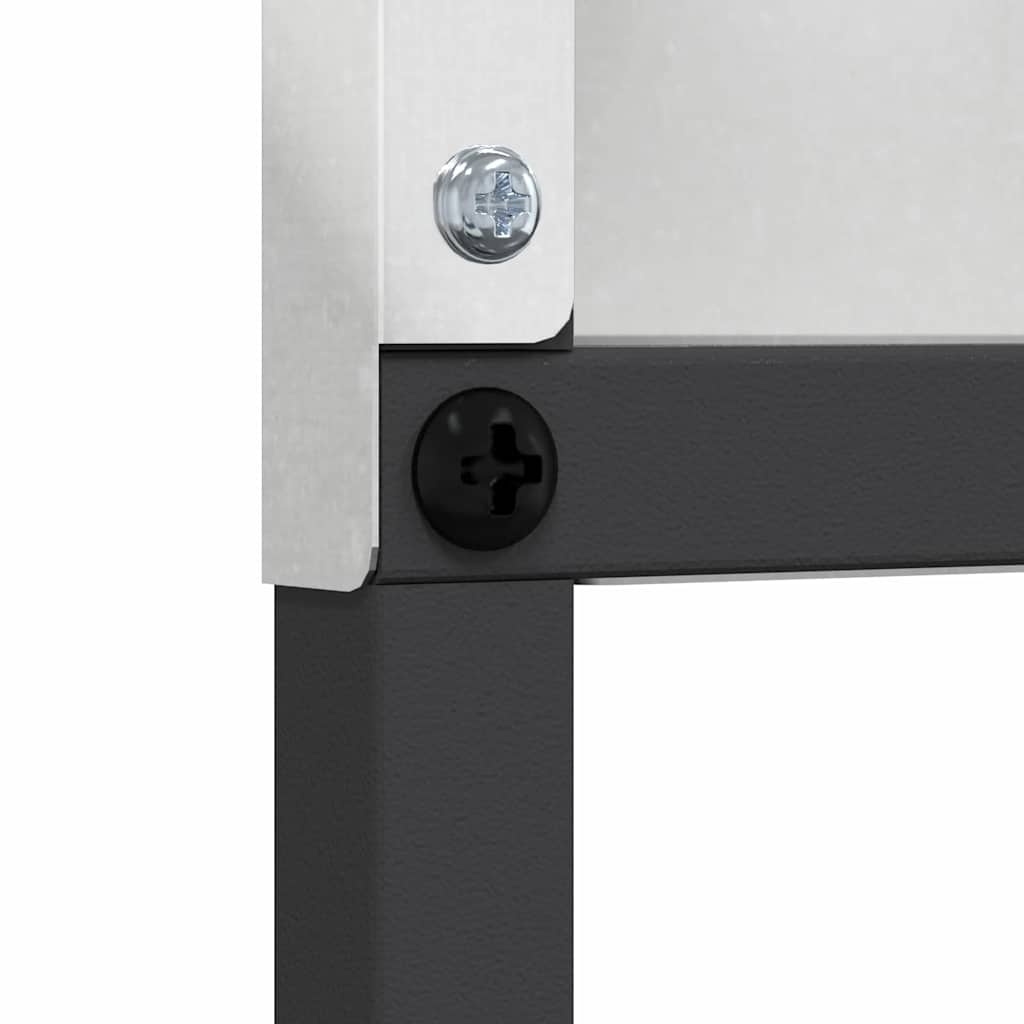 vidaXL Οθόνη Ιδιωτικότητας Κήπου Ασημί 50 x 140 εκ Ανοξείδωτο ατσάλι