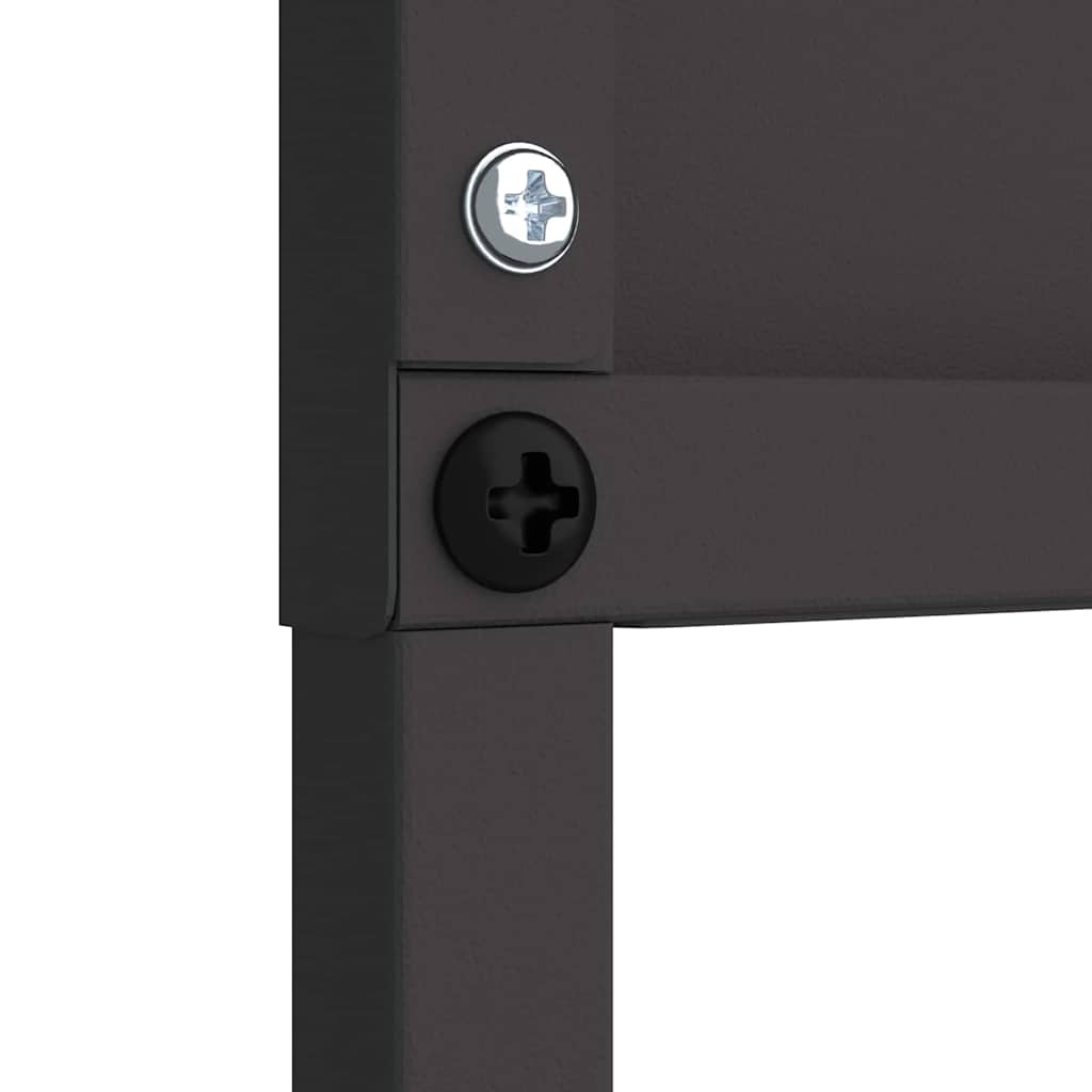 vidaXL Οθόνη Ιδιωτικότητας Κήπου Animal Print Μαύρο 50 x 140 εκ