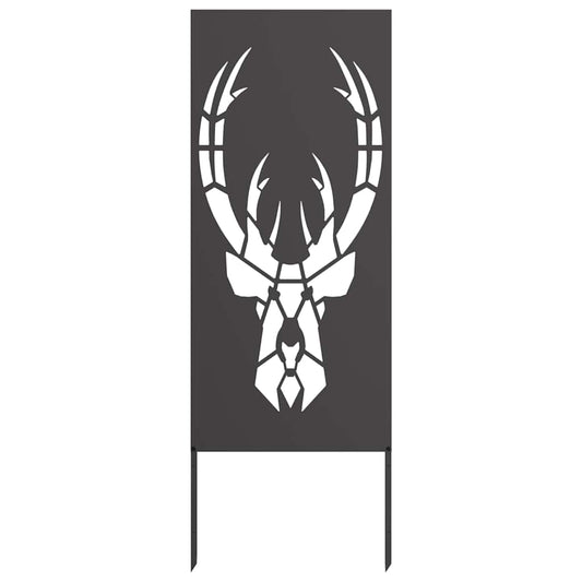 vidaXL Οθόνη Ιδιωτικότητας Κήπου Animal Print Μαύρο 50 x 140 εκ