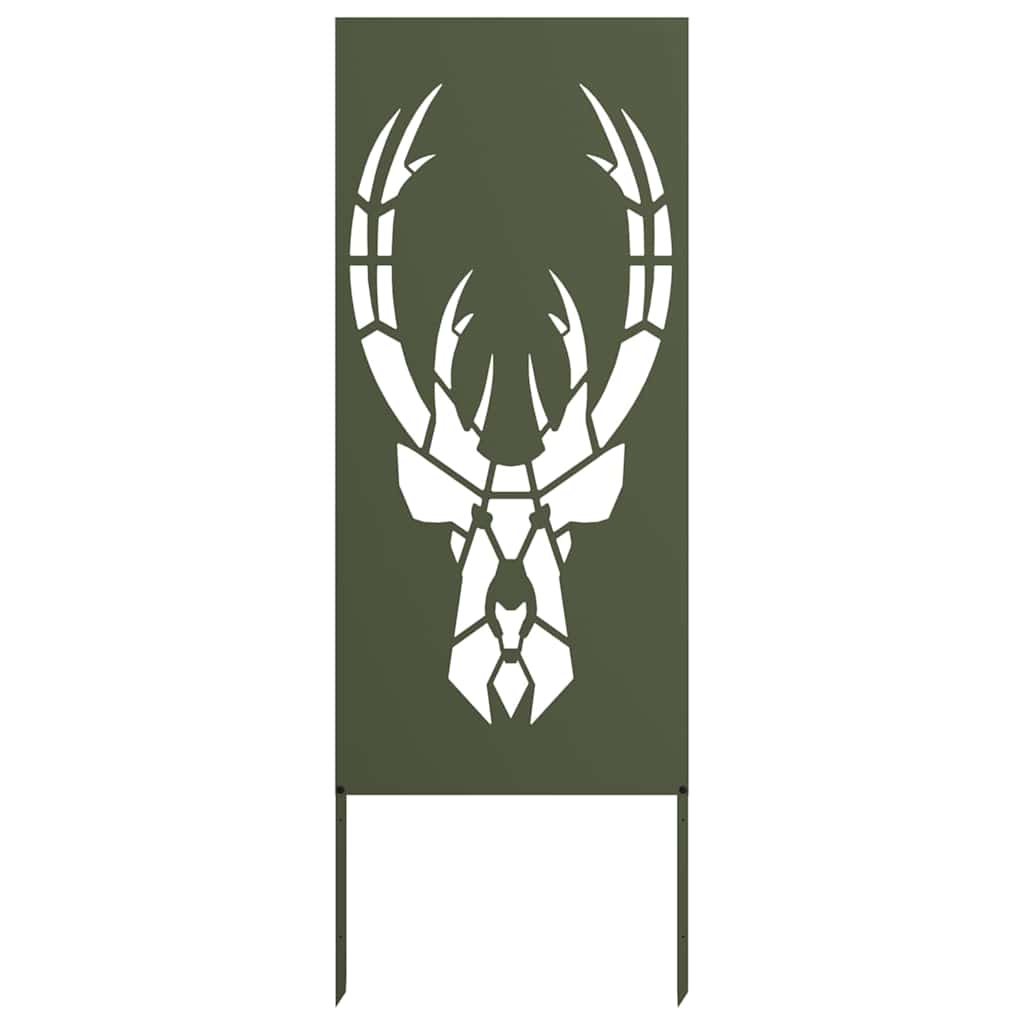 vidaXL Οθόνη Ιδιωτικότητας Κήπου Animal Print Λαδί 50 x 140 εκ