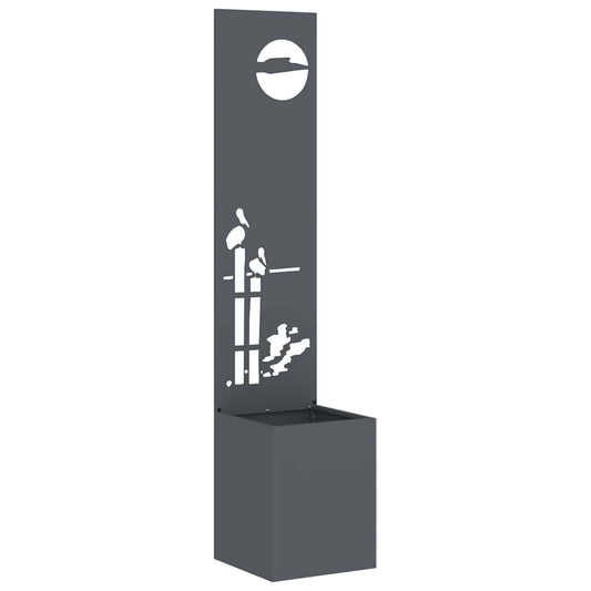 vidaXL Οθόνη Ιδιωτικότητας Κήπου Ανθρακί 32 x 140 εκ.