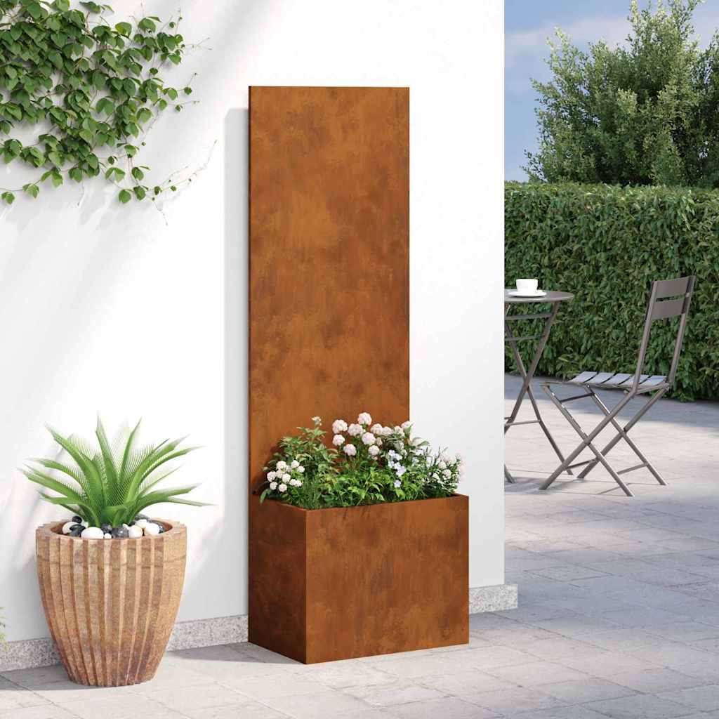 vidaXL Οθόνη Ιδιωτικότητας Κήπου Σκ rusty 50 x 140 cm