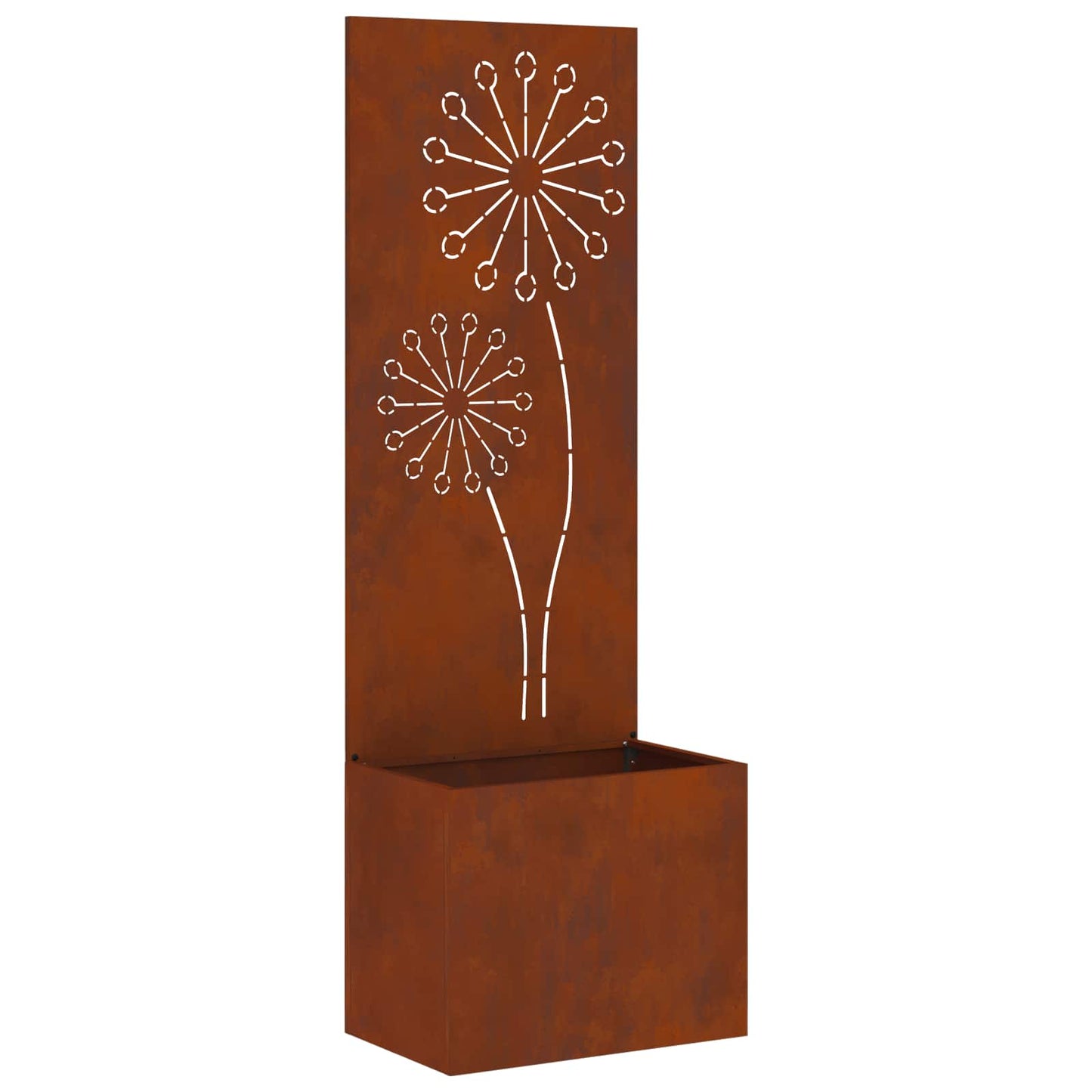 vidaXL Οθόνη Ιδιωτικότητας Κήπου Σκ rusty 50 x 32 x 150 εκ