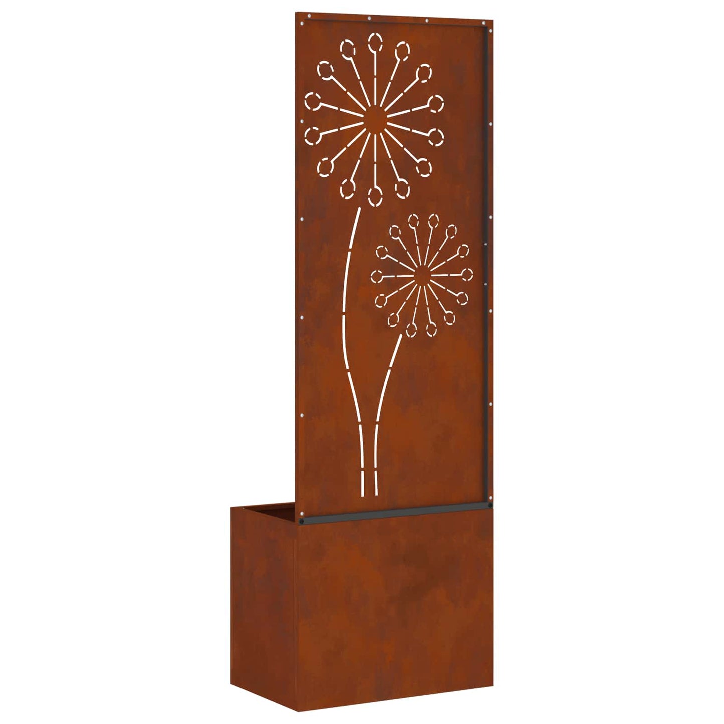 vidaXL Οθόνη Ιδιωτικότητας Κήπου Σκ rusty 50 x 32 x 150 εκ