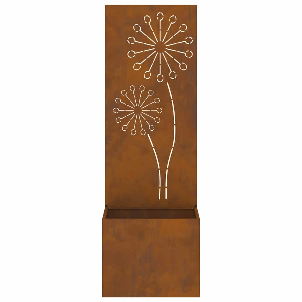 vidaXL Οθόνη Ιδιωτικότητας Κήπου Σκ rusty 50 x 140 cm