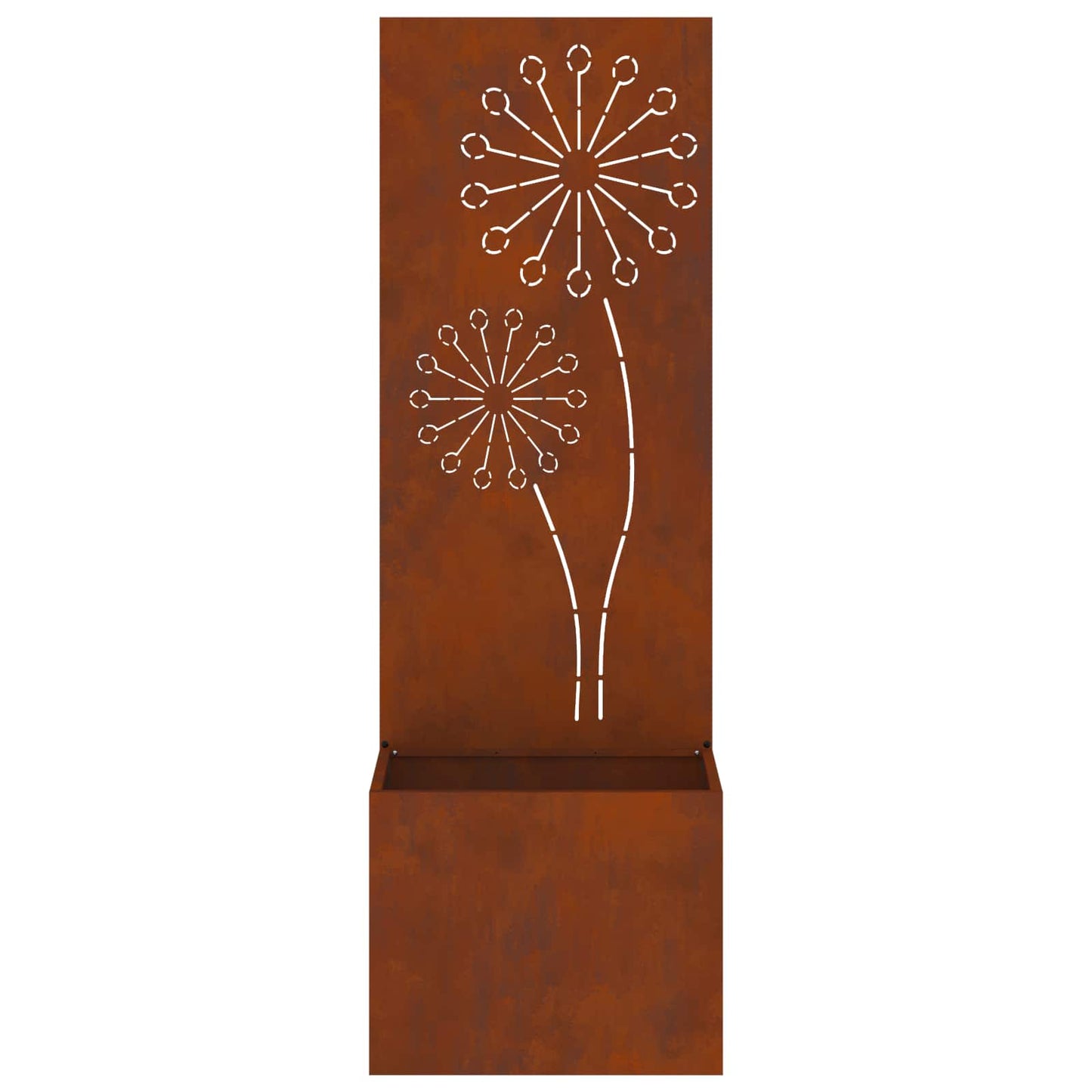 vidaXL Οθόνη Ιδιωτικότητας Κήπου Σκ rusty 50 x 32 x 150 εκ