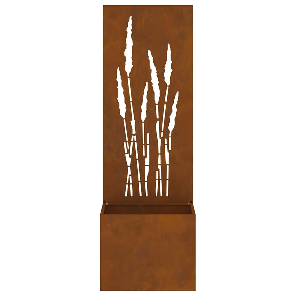 vidaXL Οθόνη Ιδιωτικότητας Κήπου Σκ rusty 50 x 140 cm