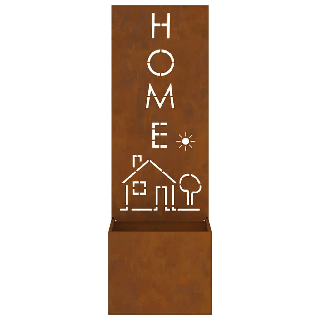 vidaXL Οθόνη Ιδιωτικότητας Κήπου Σκ rusty 50 x 140 cm