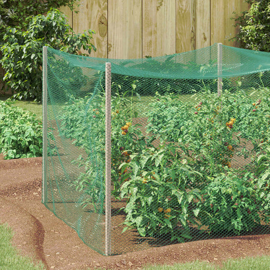 vidaXL Δίχτυ Προστασίας για Πουλιά Πράσινο 4 x 5 m Πολυαιθυλένιο
