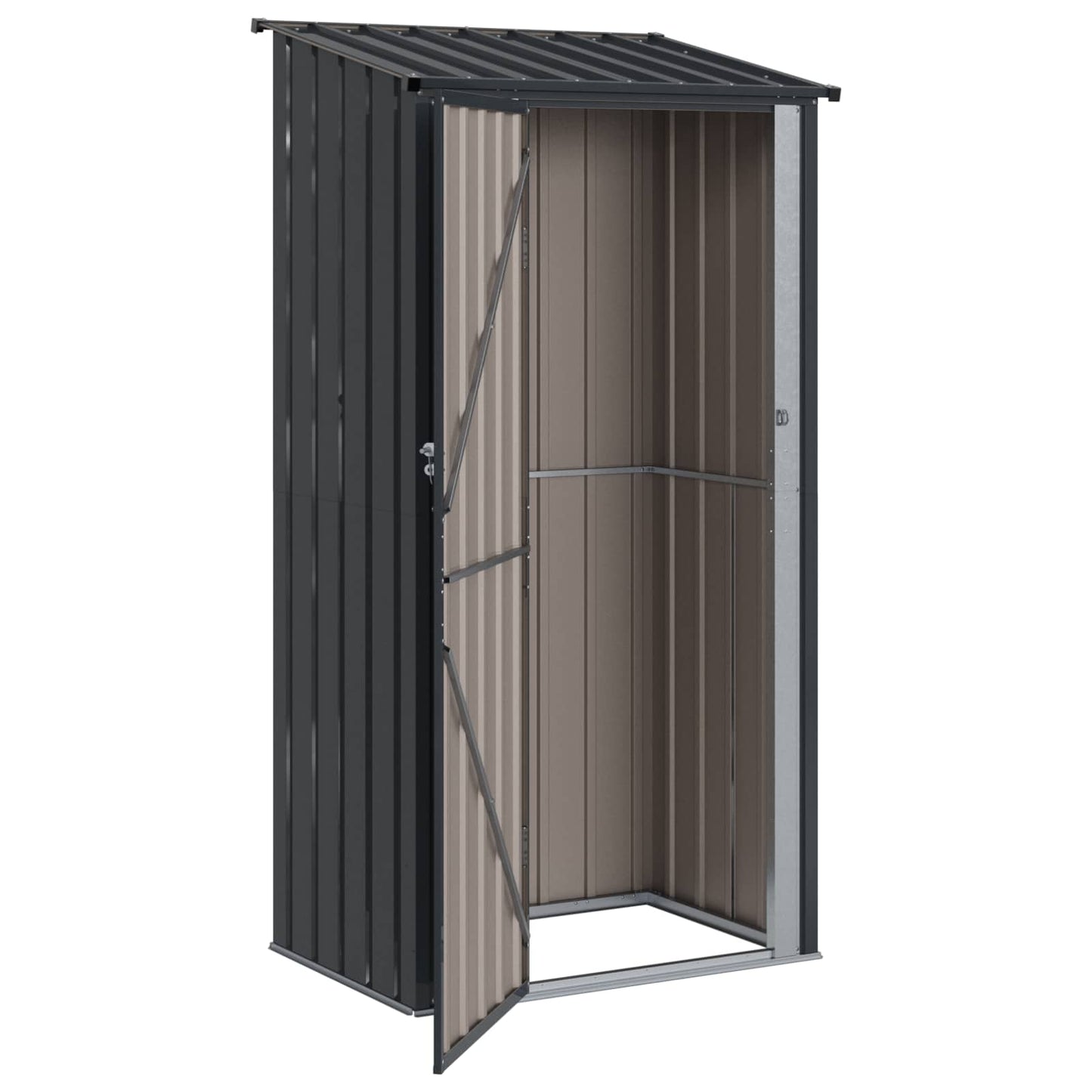 vidaXL Κηποσυνθέσεις Ανθρακί 103 x 74 x 200 εκ Μέταλλο