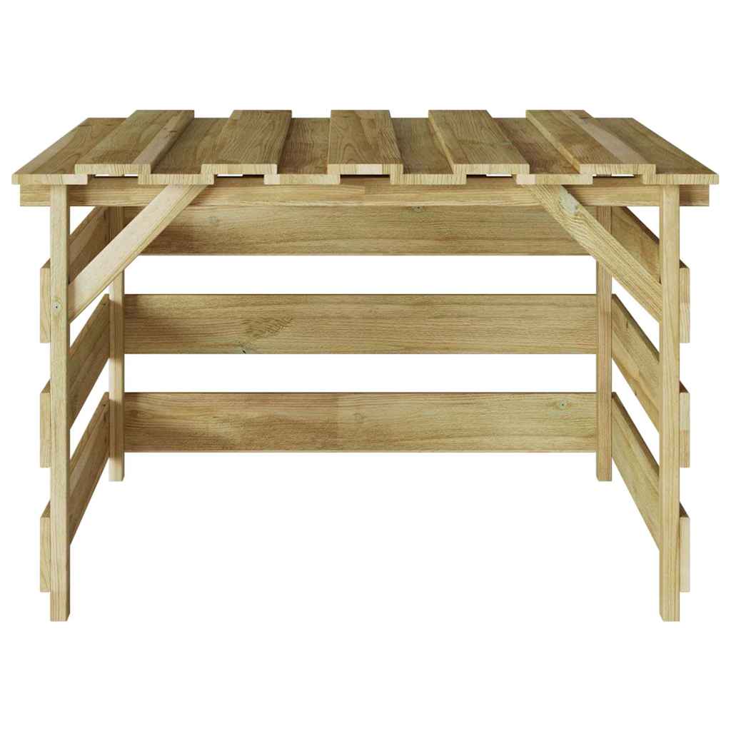 vidaXL Γκαράζ για ρομποτική μηχανή γκαζόν Καφέ 84 x 80 x 56 εκ