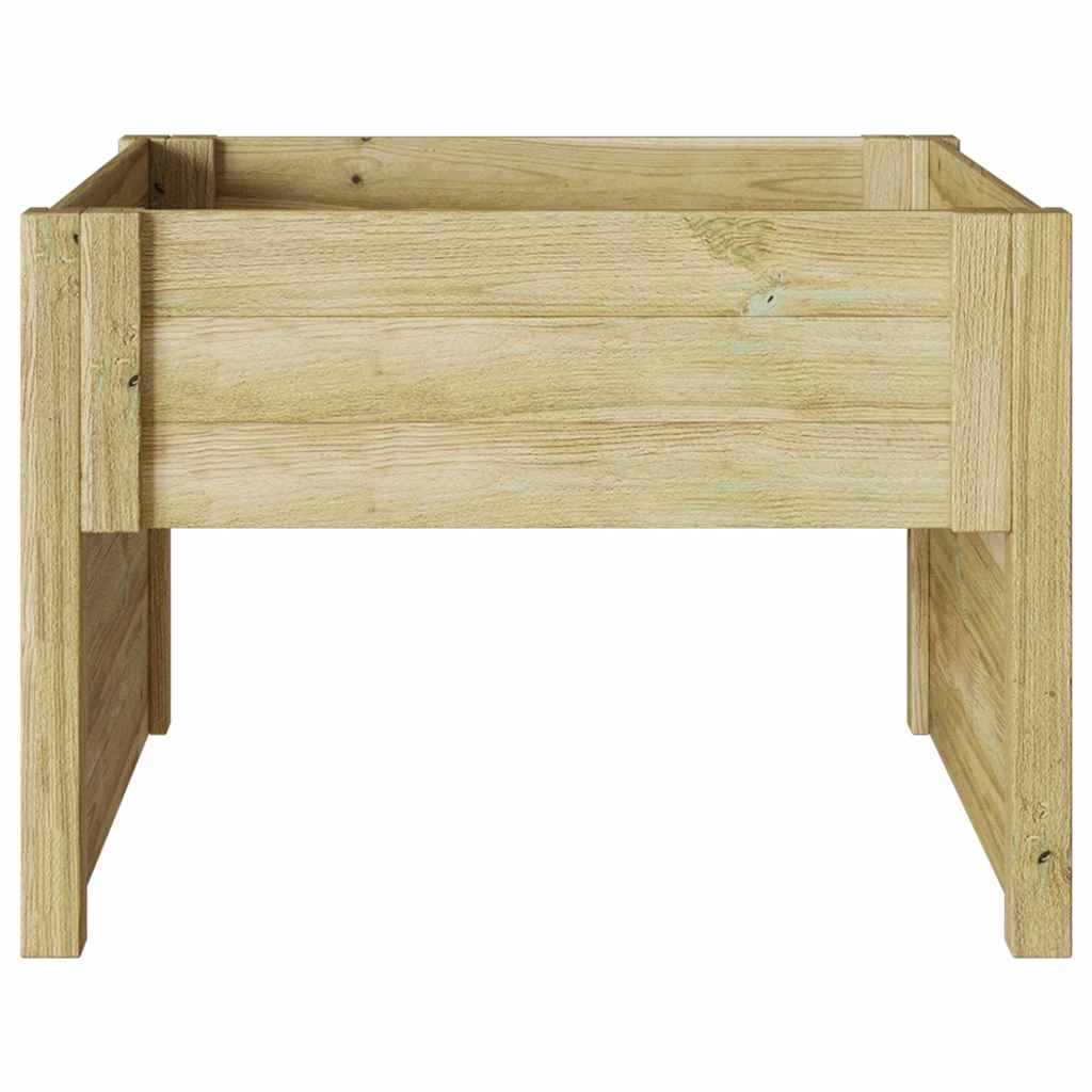 vidaXL Γκαράζ για ρομποτική μηχανή γκαζόν Καφέ 73 x 67 x 56 εκ