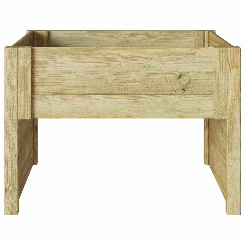 vidaXL Γκαράζ για ρομποτική μηχανή γκαζόν Καφέ 73 x 67 x 56 εκ