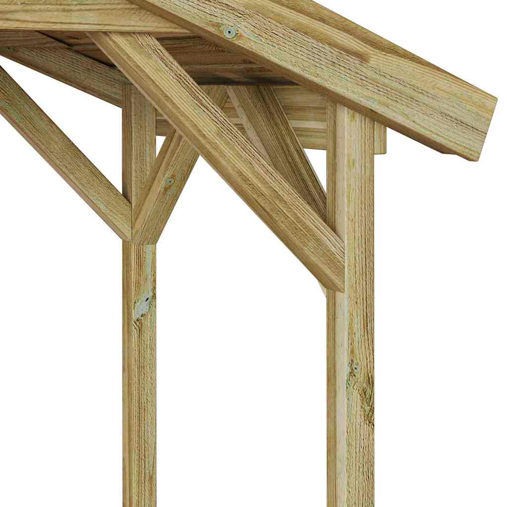 vidaXL Στέγαστρο μπάρμπεκιου Εμποτισμένο Ξύλο Πεύκου