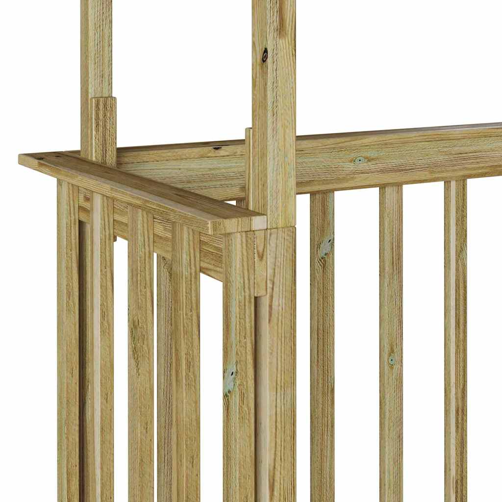 vidaXL Στέγαστρο μπάρμπεκιου Εμποτισμένο Ξύλο Πεύκου