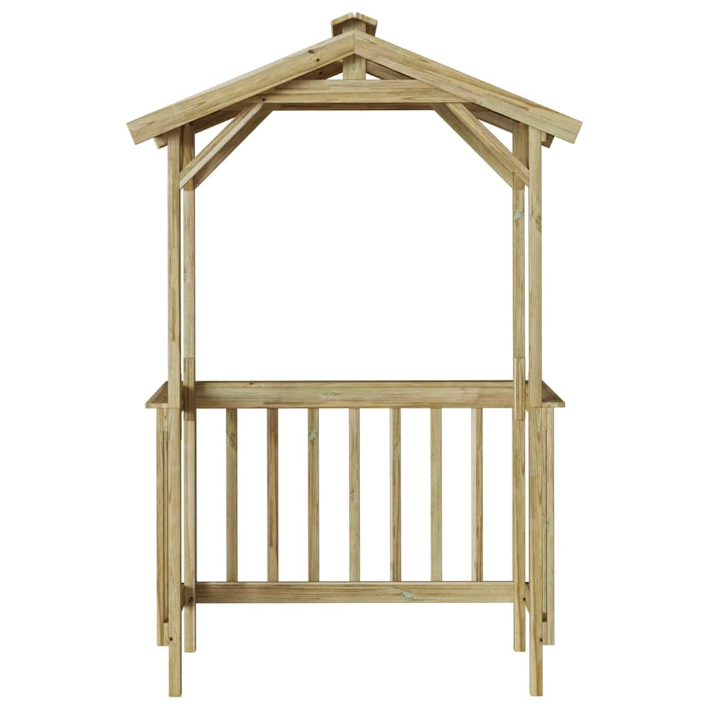 vidaXL Στέγαστρο μπάρμπεκιου Εμποτισμένο Ξύλο Πεύκου
