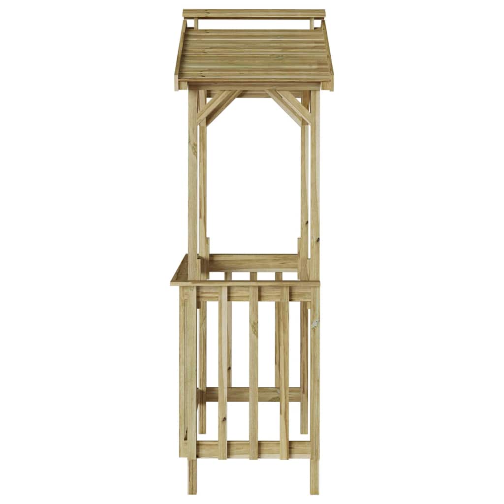 vidaXL Στέγαστρο μπάρμπεκιου Εμποτισμένο Ξύλο Πεύκου