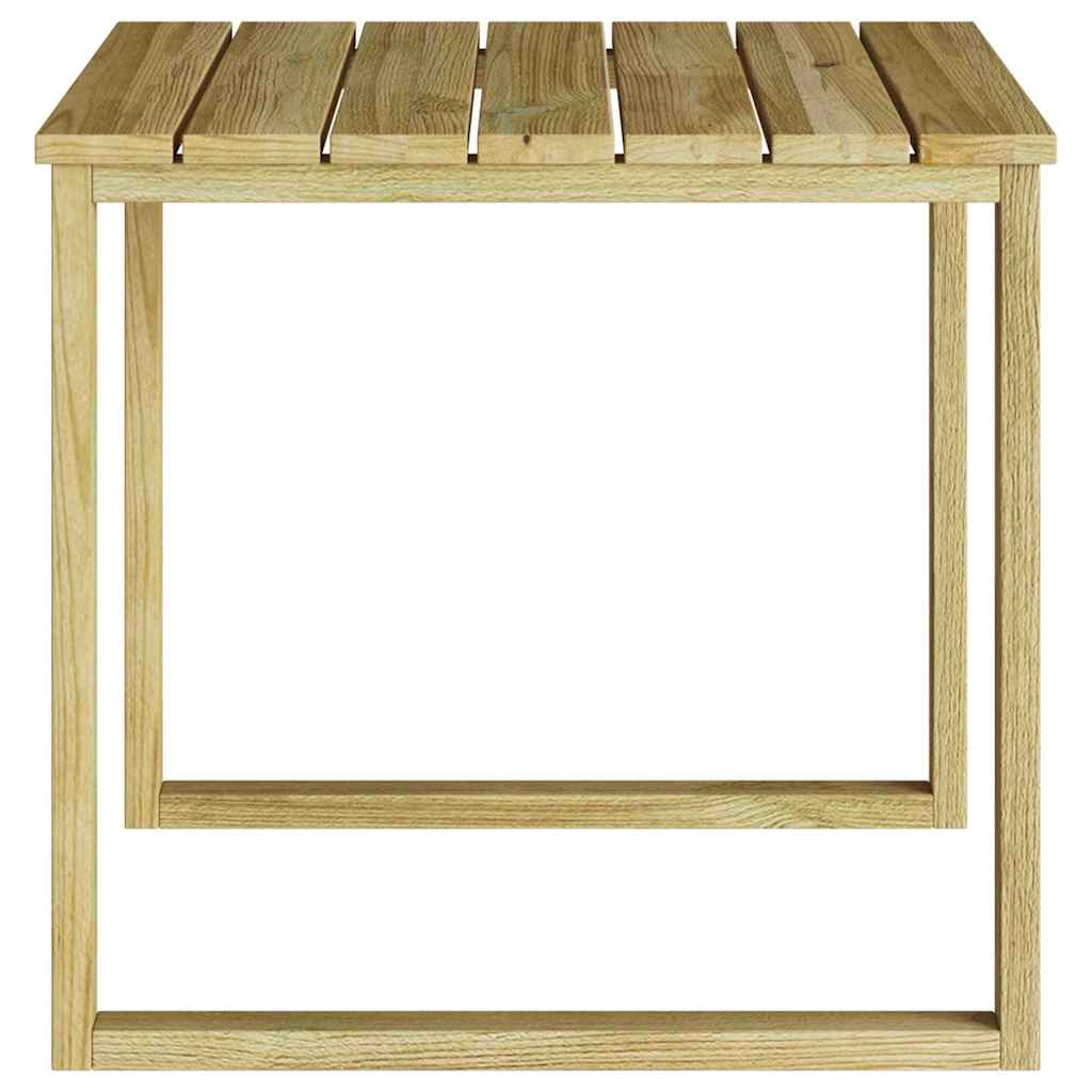 vidaXL Τραπέζι Ξαπλώστρας Καφέ 50.5 x 50.5 x 46 εκ.