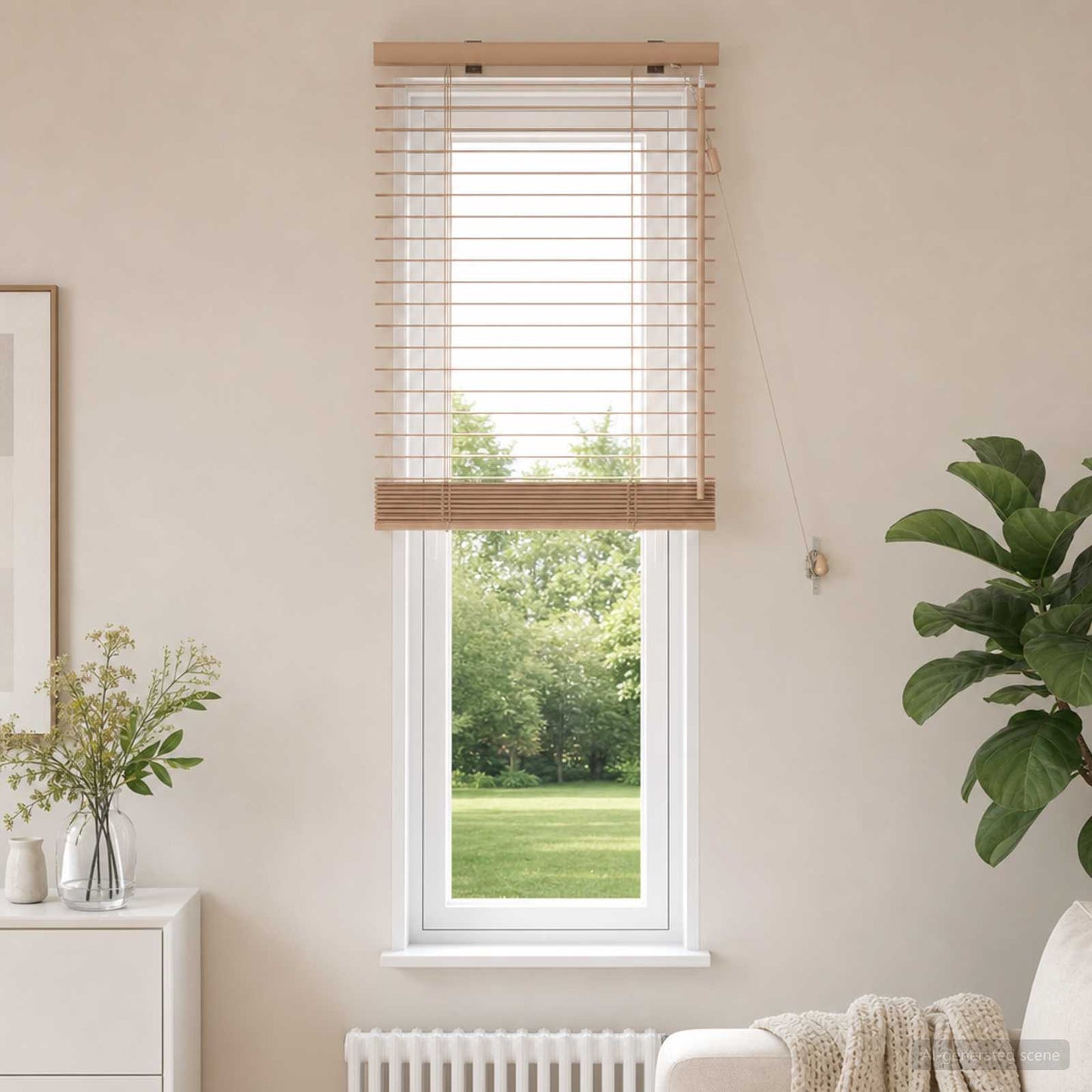 vidaXL Βενετσιάνικη Σκίαση Όψη Δρύς 60 x 130 cm 35 mm