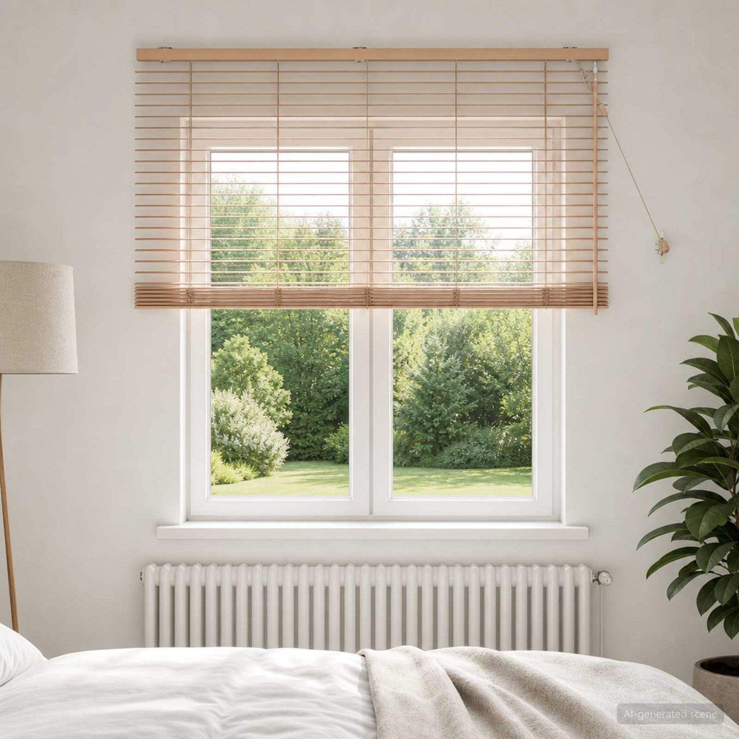 vidaXL Βενετσιάνικη Σκίαση Όψη Δρύς 135 x 130 εκ 35 mm