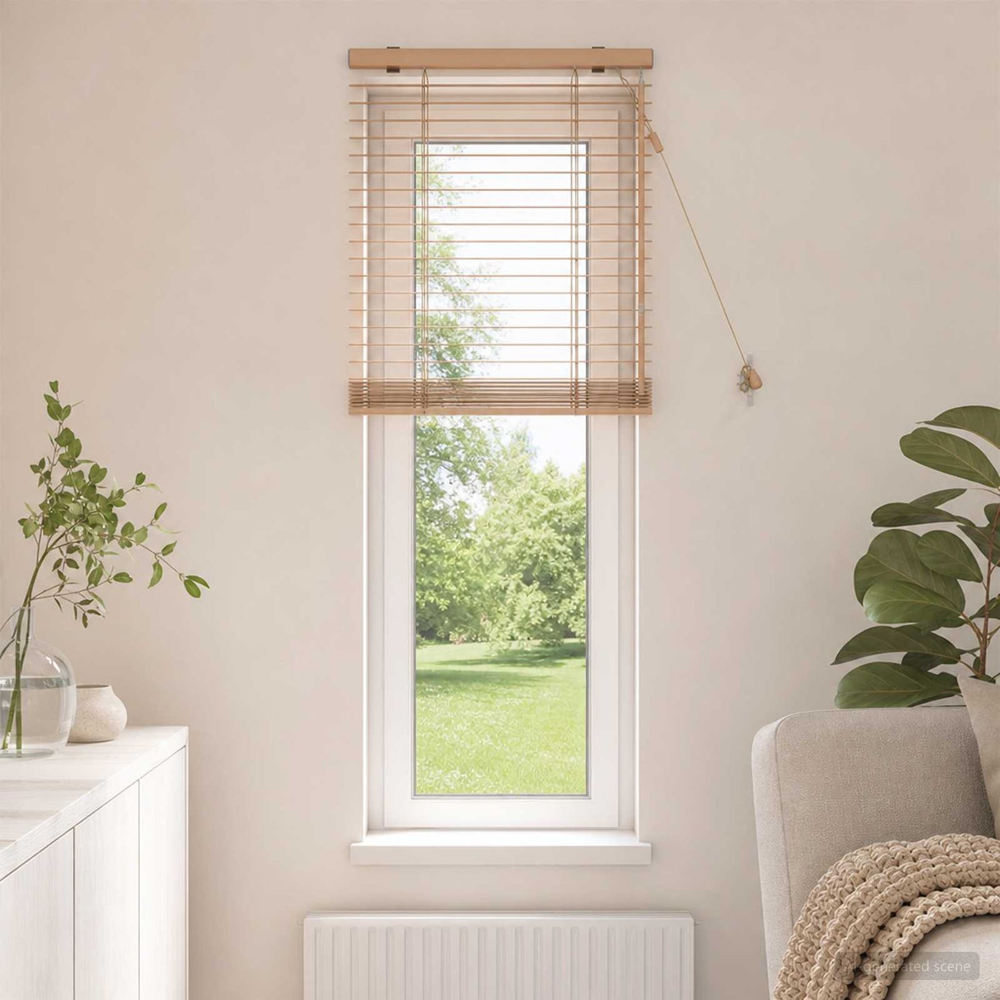 vidaXL Βενετσιάνικη Σκίαση Όψη Δρύς 60 x 160 εκ. 35 mm
