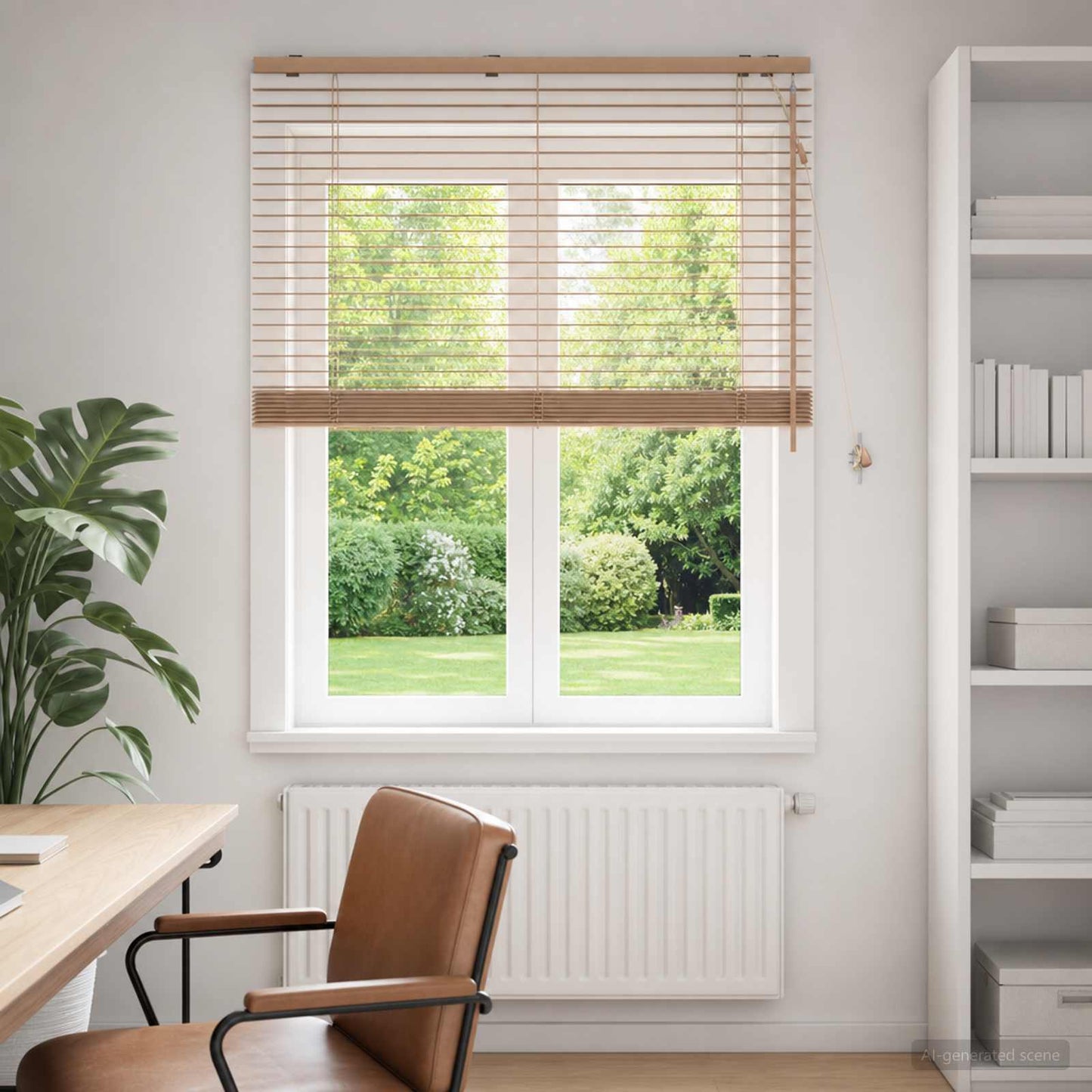 vidaXL Βενετσιάνικη Σκίαση Όψη Δρύς 120 x 160 cm 35 mm