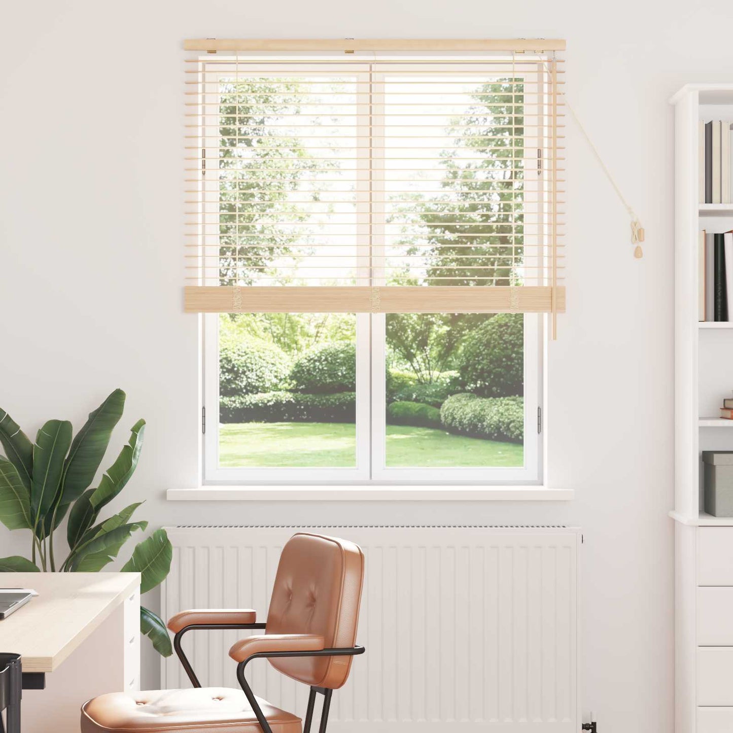 vidaXL Βενετσιάνικη Σκίαση Όψη Δρύς 110 x 160 cm 35 mm