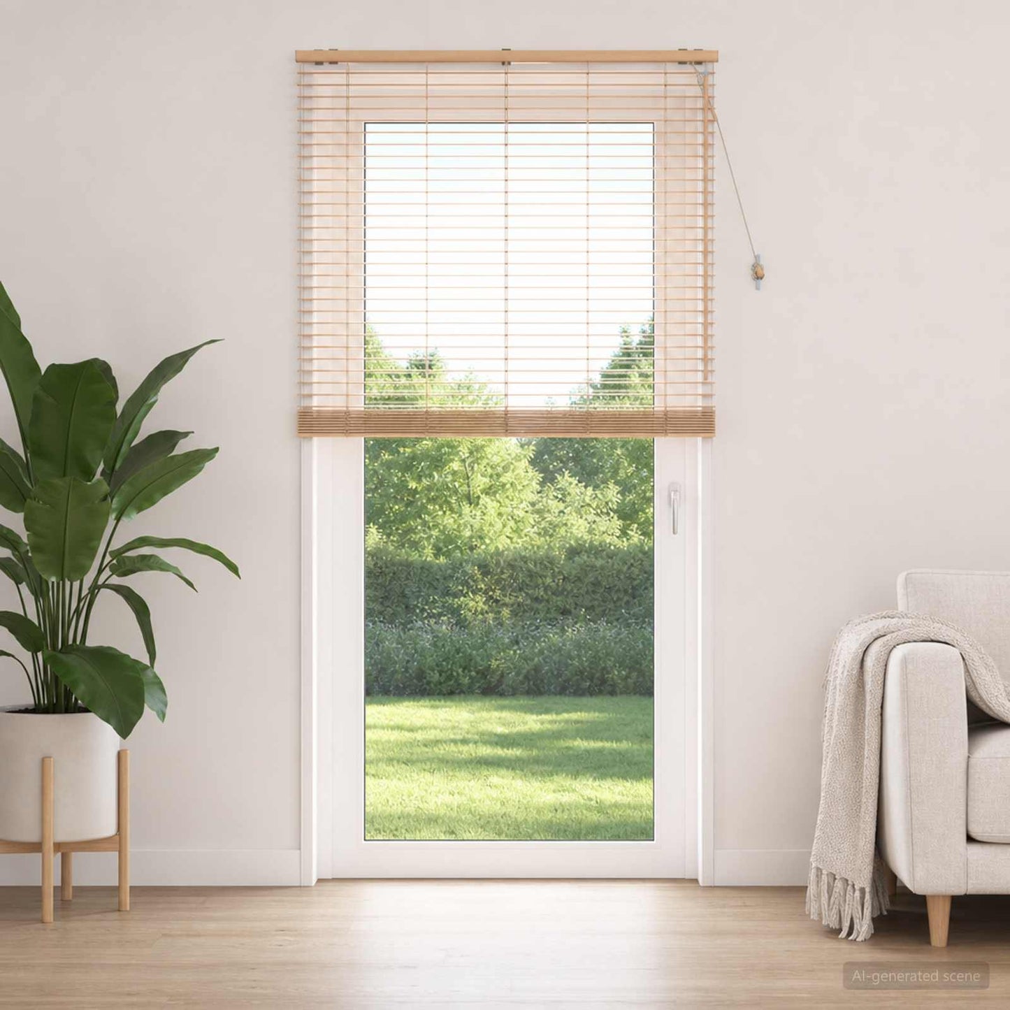 vidaXL Βενετσιάνικη Σκίαση Όψη Δρύς 140 x 250 cm 35 mm
