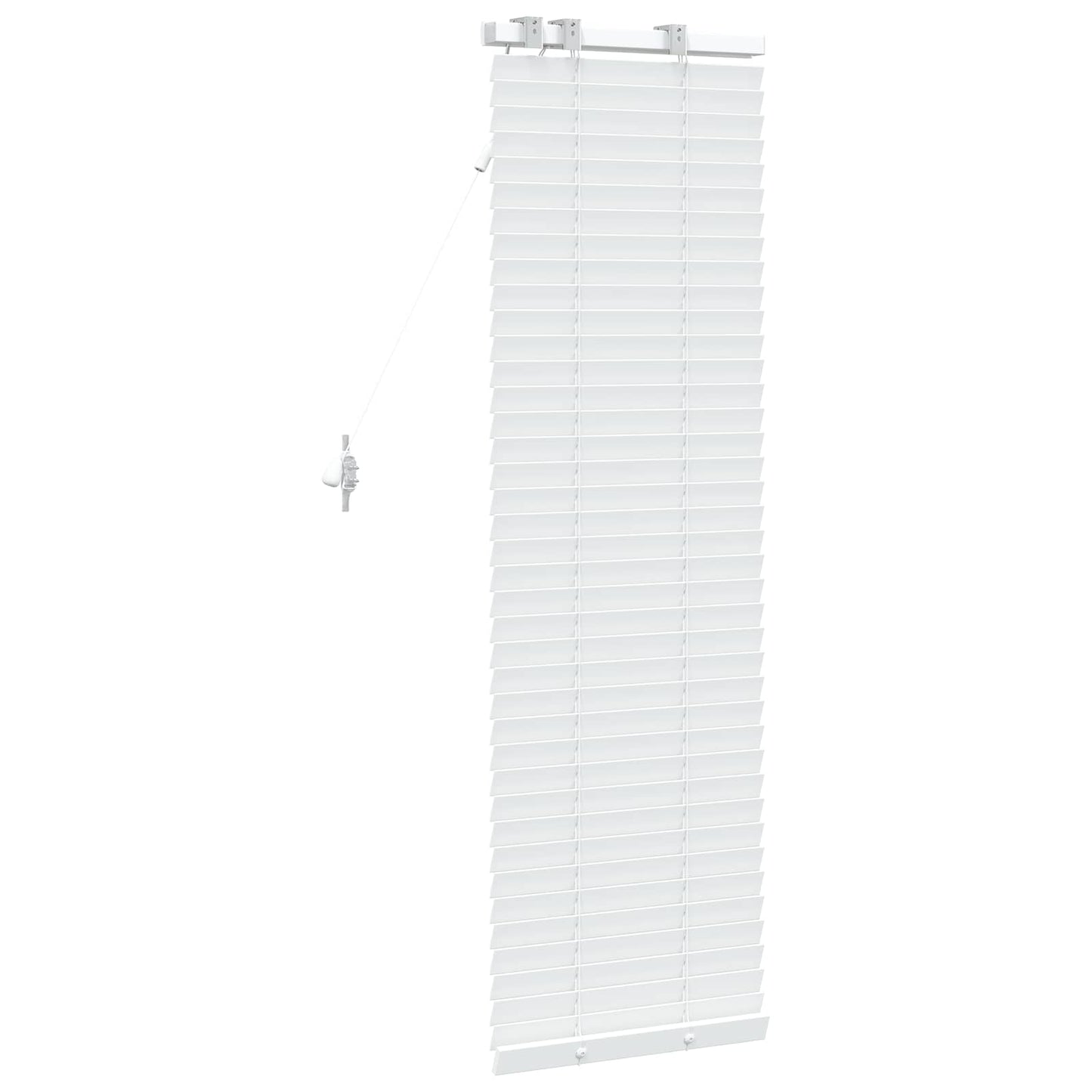 vidaXL Βενετσιάνικη Σκίαση Λευκό 50 x 130 εκ 35 mm