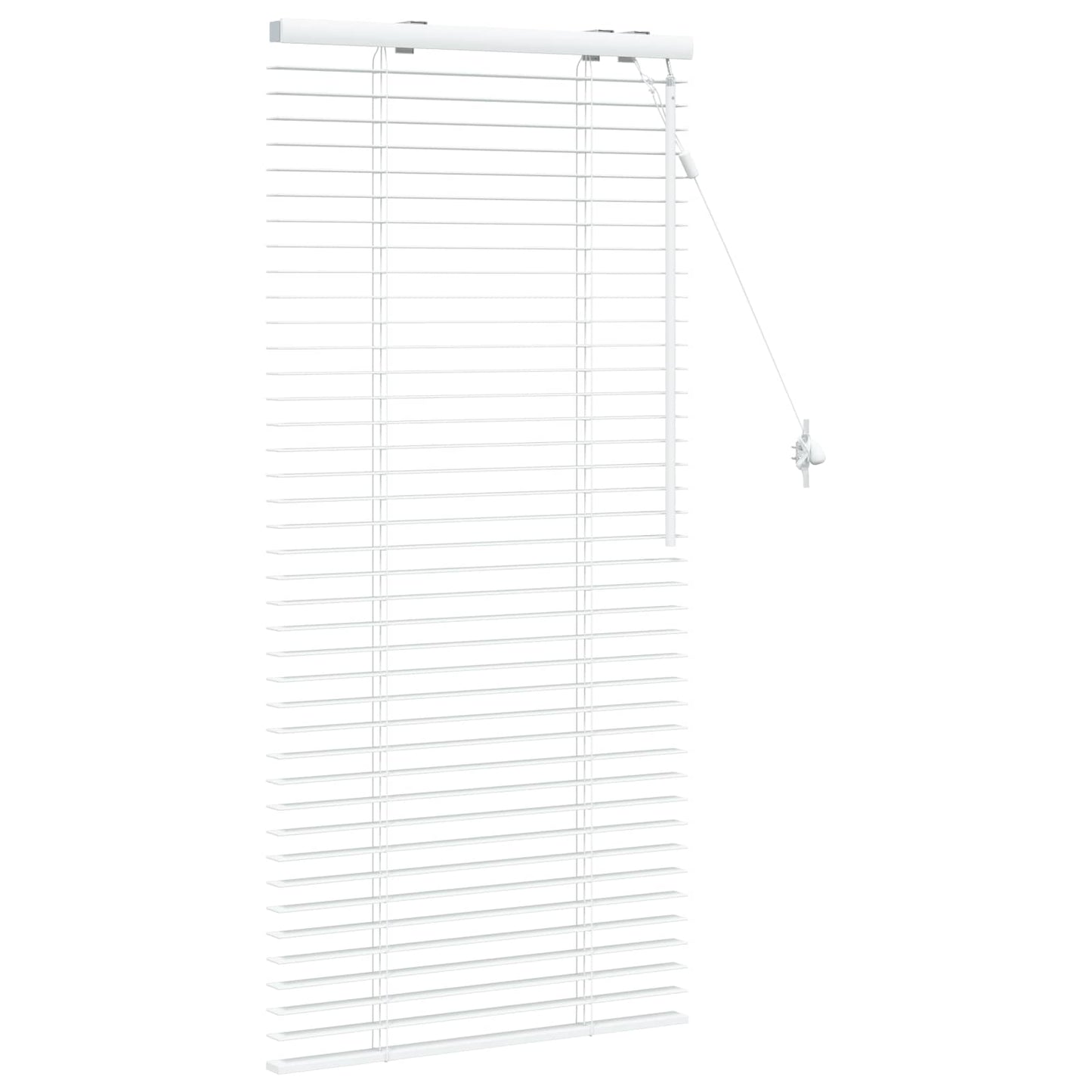 vidaXL Βενετσιάνικη Σκίαση Λευκό 60 x 130 cm 35 mm
