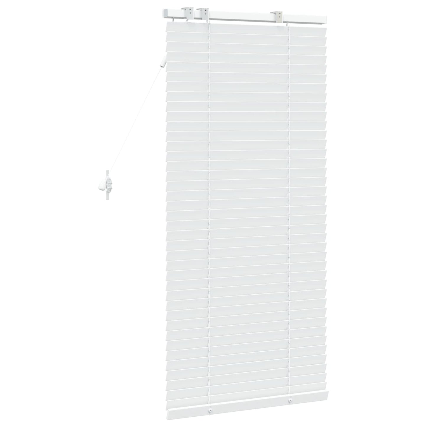 vidaXL Βενετσιάνικη Σκίαση Λευκό 60 x 130 cm 35 mm