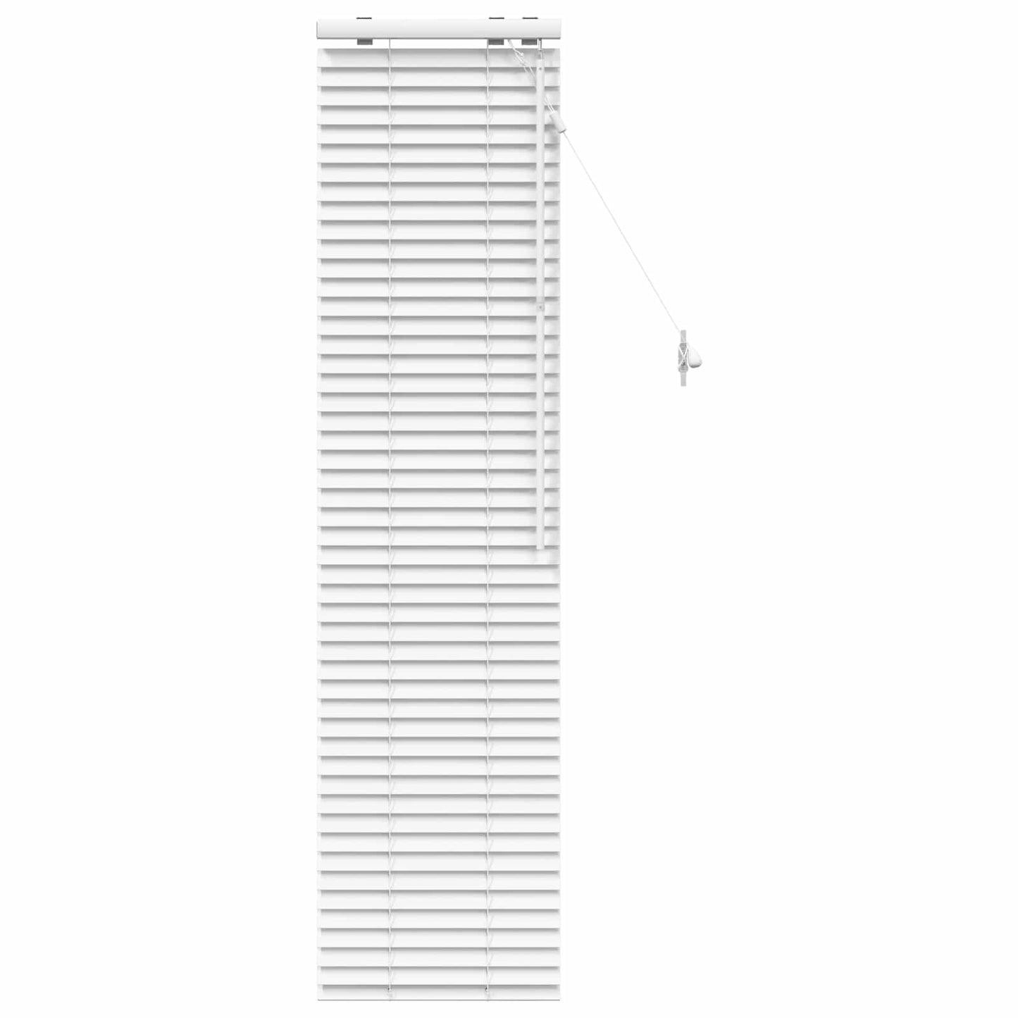 vidaXL Βενετσιάνικη Σκίαση Λευκό 40 x 160 cm 35 mm