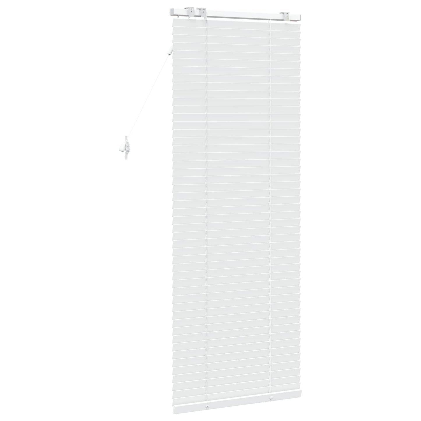 vidaXL Βενετσιάνικη Σκίαση Λευκό 55 x 160 εκ. 35 mm