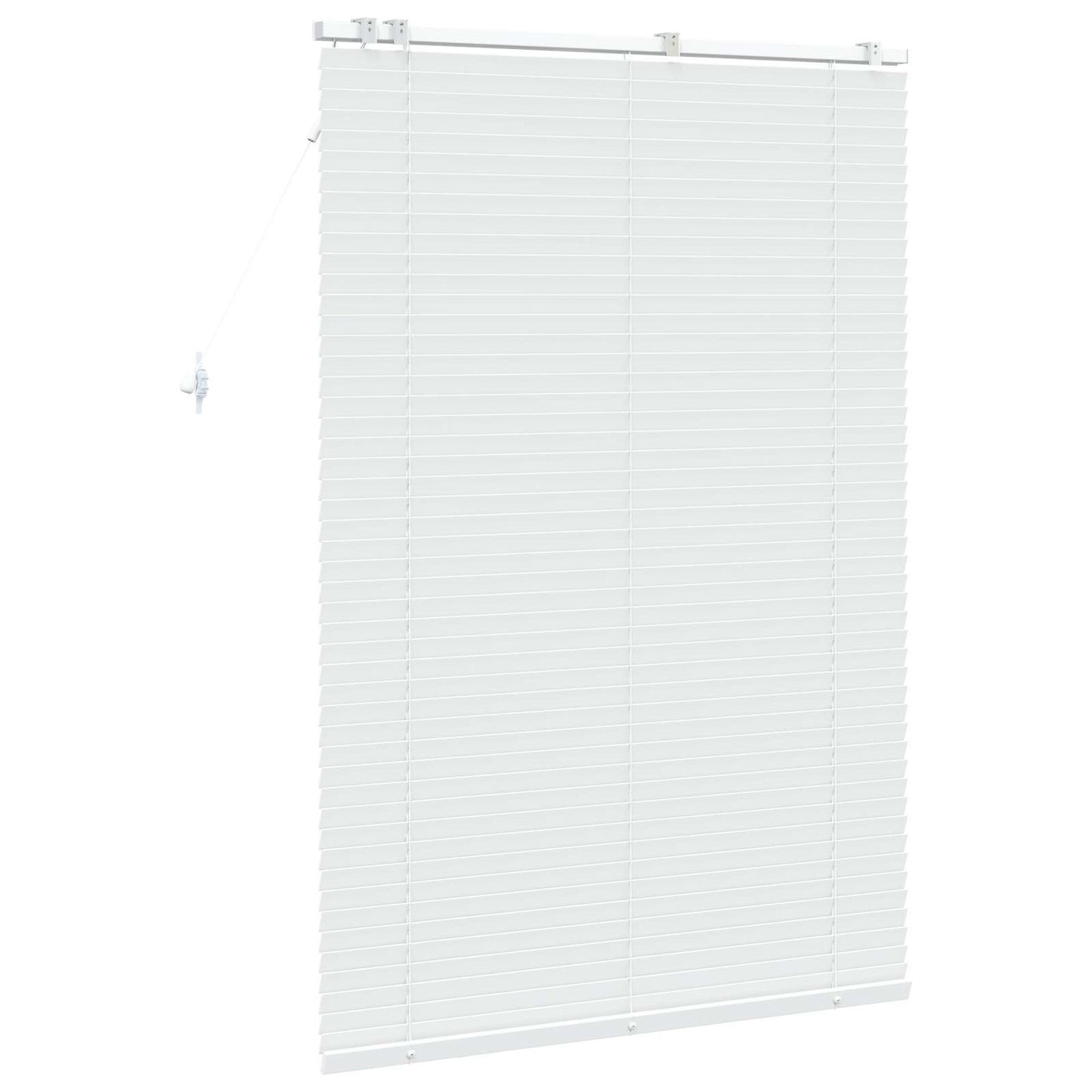 vidaXL Βενετσιάνικη Σκίαση Λευκό 120 x 160 cm 35 mm