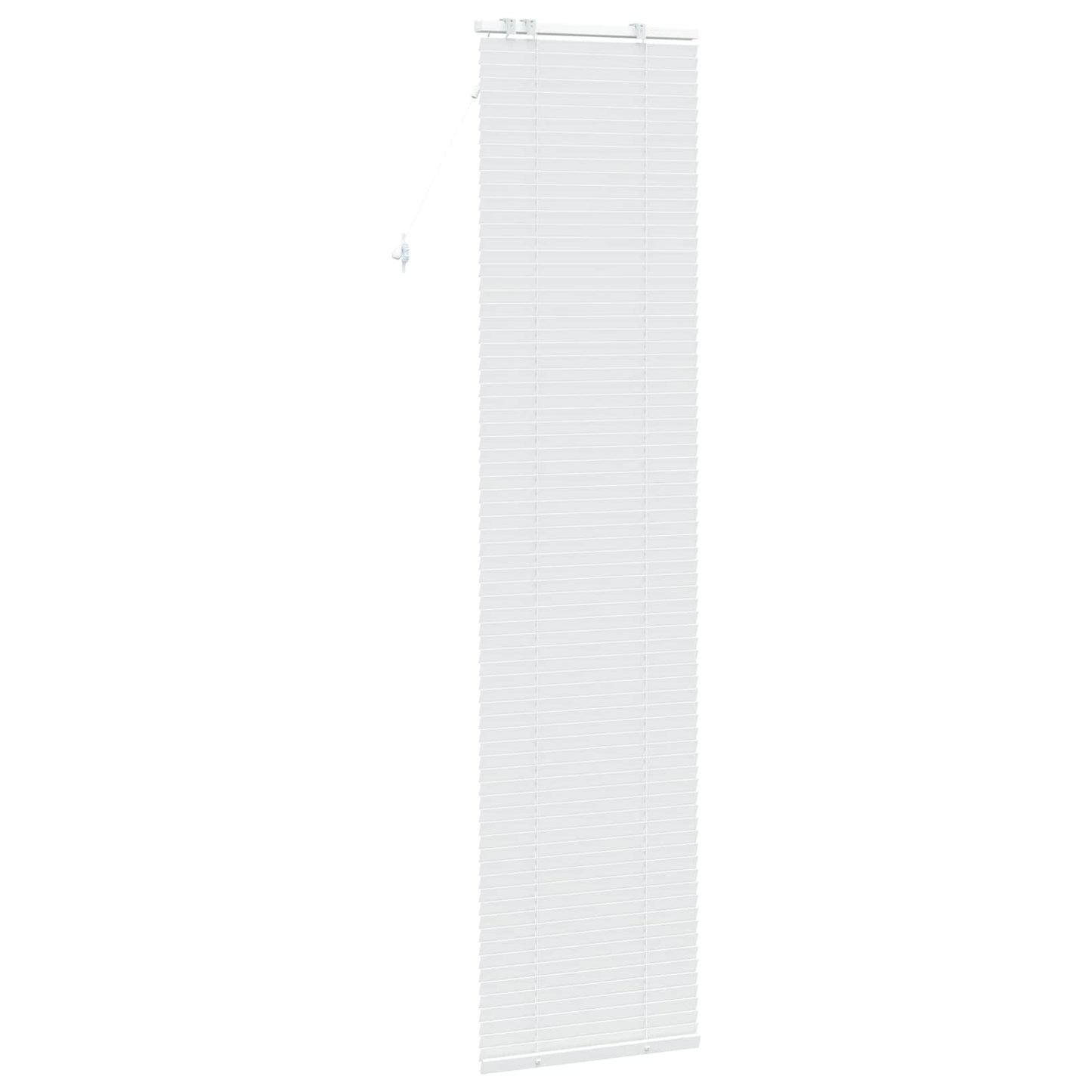 vidaXL Βενετσιάνικη Σκίαση Λευκό 55 x 250 εκ. 35 mm
