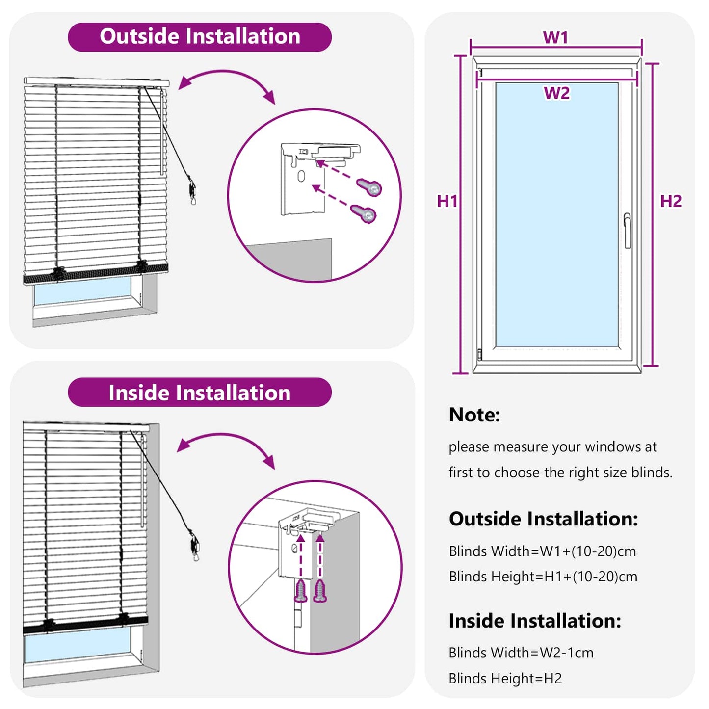 vidaXL Βενετσιάνικη Σκίαση Λευκό 85 x 250 cm 35 mm