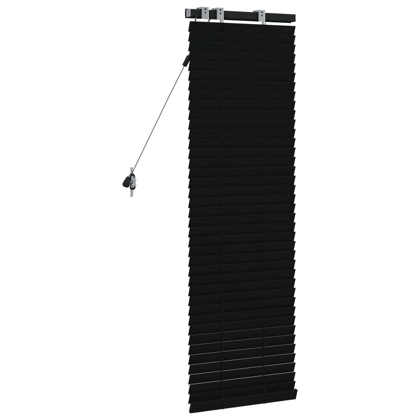 vidaXL Βενετσιάνικη Σκίαση Μαύρο 50 x 130 εκ 35 mm