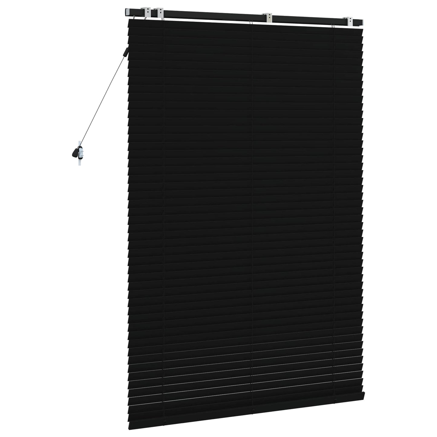 vidaXL Βενετσιάνικη Σκίαση Μαύρο 105 x 160 εκ 35 mm