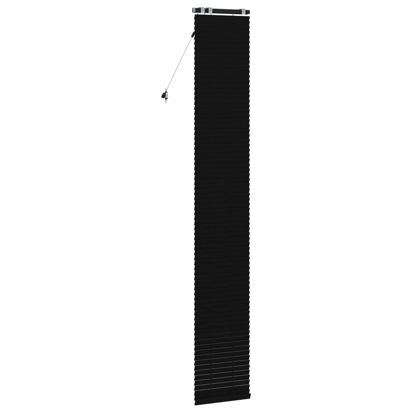 vidaXL Βενετσιάνικη Σκίαση Μαύρο 45 x 250 εκ. 35 mm