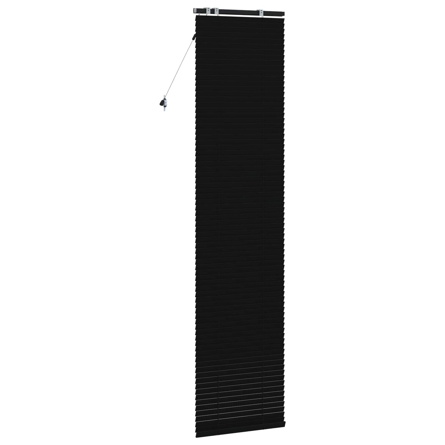 vidaXL Βενετσιάνικη Σκίαση Μαύρο 55 x 250 εκ. 35 mm