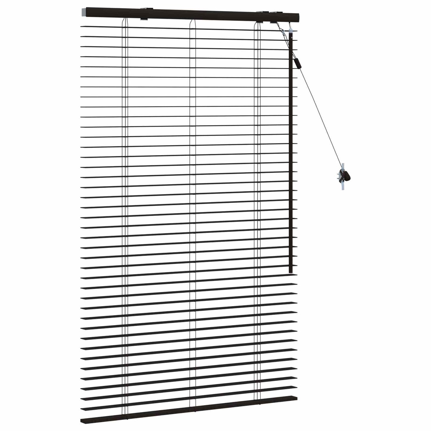 vidaXL Βενετσιάνικη Σκίαση Σκούρο Καφέ 95 x 130 εκ 35 mm