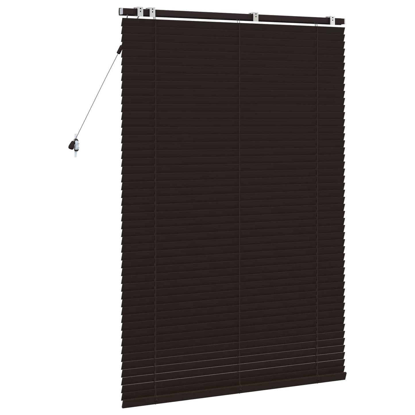vidaXL Βενετσιάνικη Σκίαση Σκούρο Καφέ 120 x 160 cm 35 mm