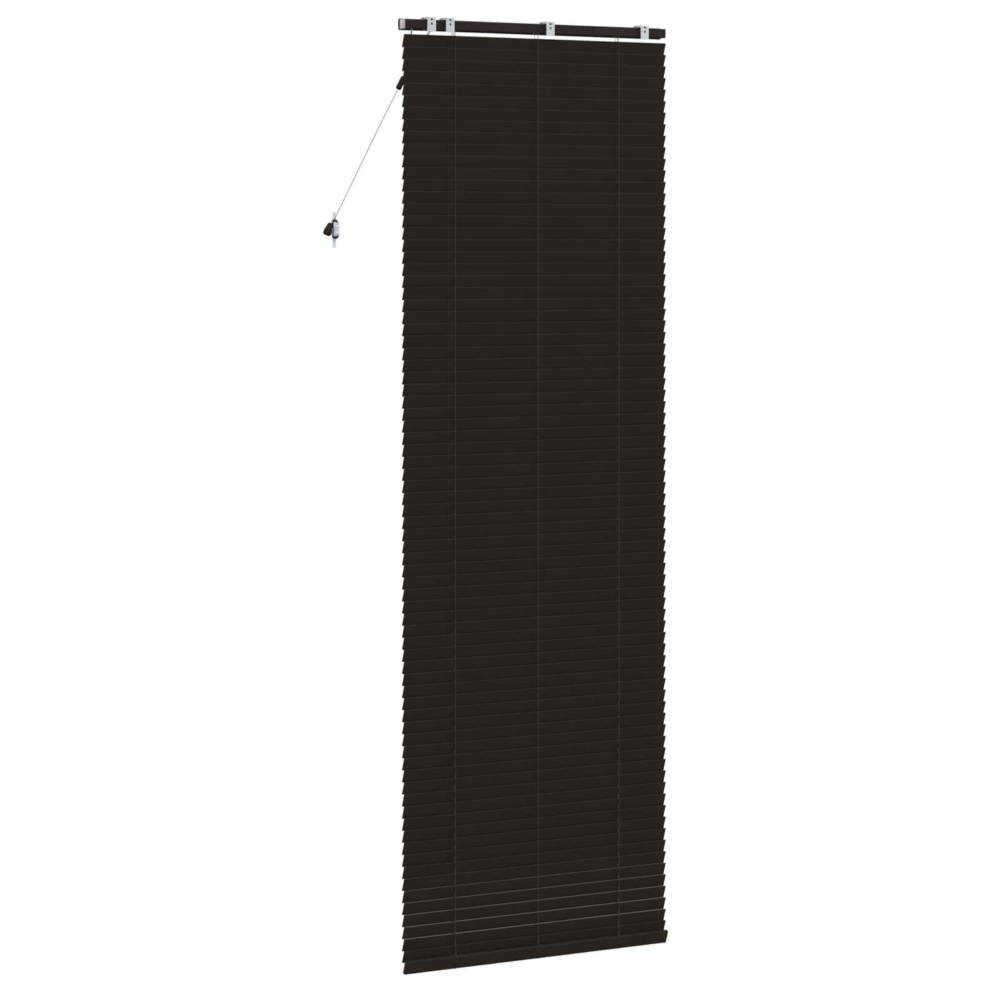 vidaXL Βενετσιάνικη Σκίαση Σκούρο Καφέ 85 x 250 cm 35 mm