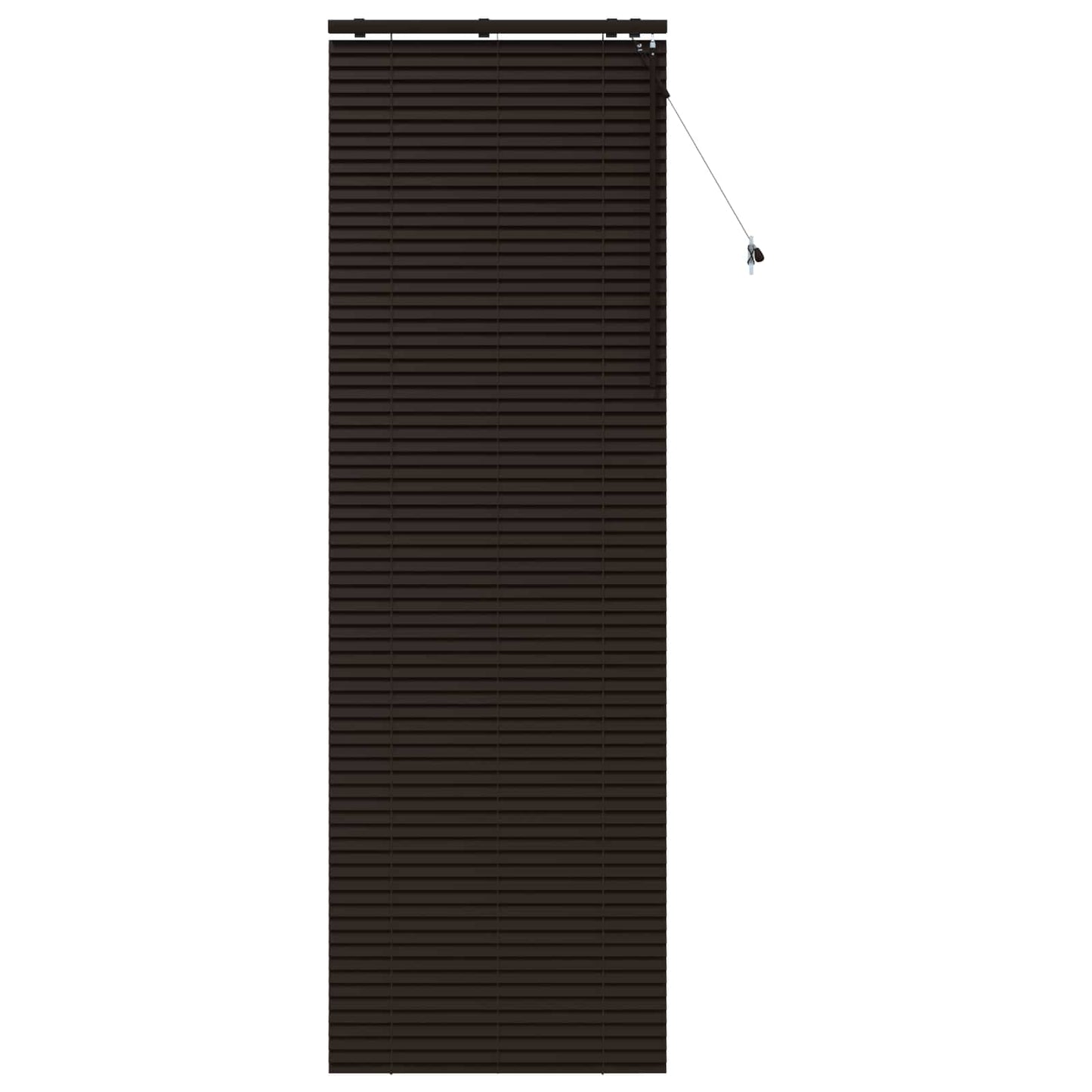 vidaXL Βενετσιάνικη Σκίαση Σκούρο Καφέ 85 x 250 cm 35 mm