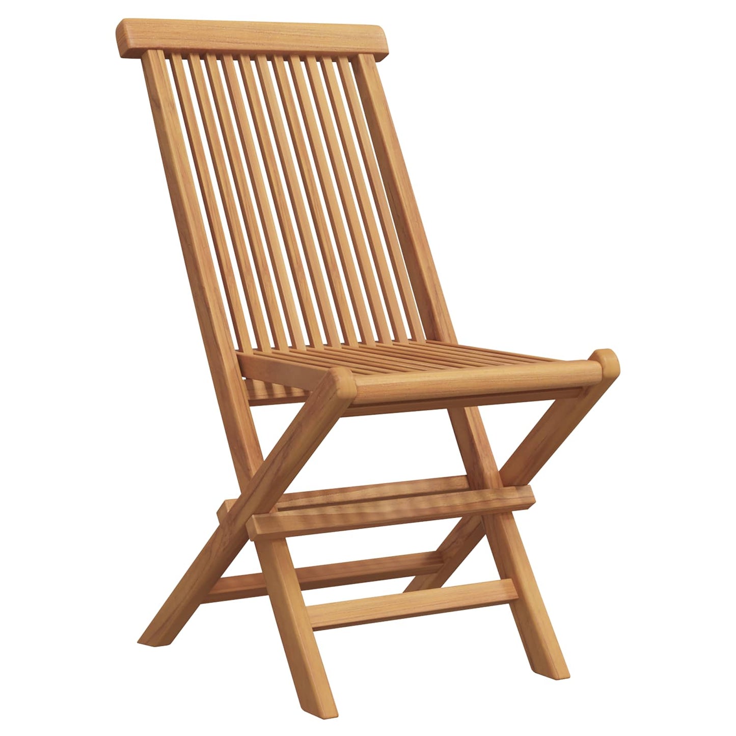 vidaXL Σέτ φαγητού για κήπο 3 pcs Καφέ Μασίφ ξύλο teak