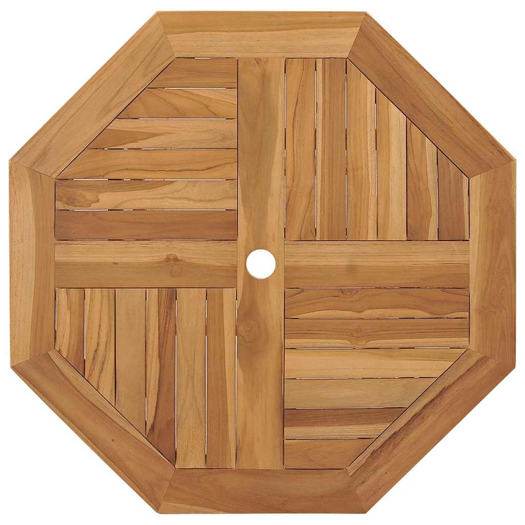 vidaXL Σέτ φαγητού για κήπο 3 pcs Καφέ Μασίφ ξύλο teak